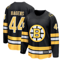 Kooe B.Bruins #44 James Hagens Black Breakaway Stitched Jerseys