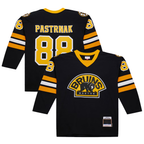 Kooe B.Bruins #88 David Pastrnak Black 2014-15 Power Play Stitched Jerseys