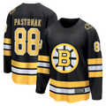 Kooe B.Bruins #88 David Pastrnak Black Home Breakaway Stitched Jerseys