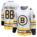 Kooe B.Bruins #88 David Pastrnak White Away Breakaway Player Stitched Jerseys