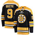 Kooe B.Bruins #9 John Bucyk Black Premier Breakaway Retired Player Stitched Jerseys