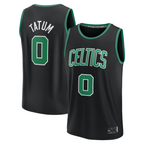 Kooe B.Celtics #0 Jayson Tatum  Black Fast Break Replica Player Jerseys - Statement Edition