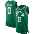 Kooe B.Celtics #0 Jayson Tatum Kelly Green Authentic Jerseys - Icon Edition