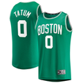 Kooe B.Celtics #0 Jayson Tatum  Kelly Green Fast Break Replica Jerseys - Icon Edition