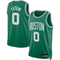 Kooe B.Celtics #0 Jayson Tatum Kelly Green Swingman Jerseys - Icon Edition