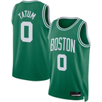 Kooe B.Celtics #0 Jayson Tatum Kelly Green Swingman Jerseys - Icon Edition