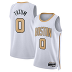 Kooe B.Celtics #0 Jayson Tatum White 2025 2026 Swingman Jerseys - City Edition