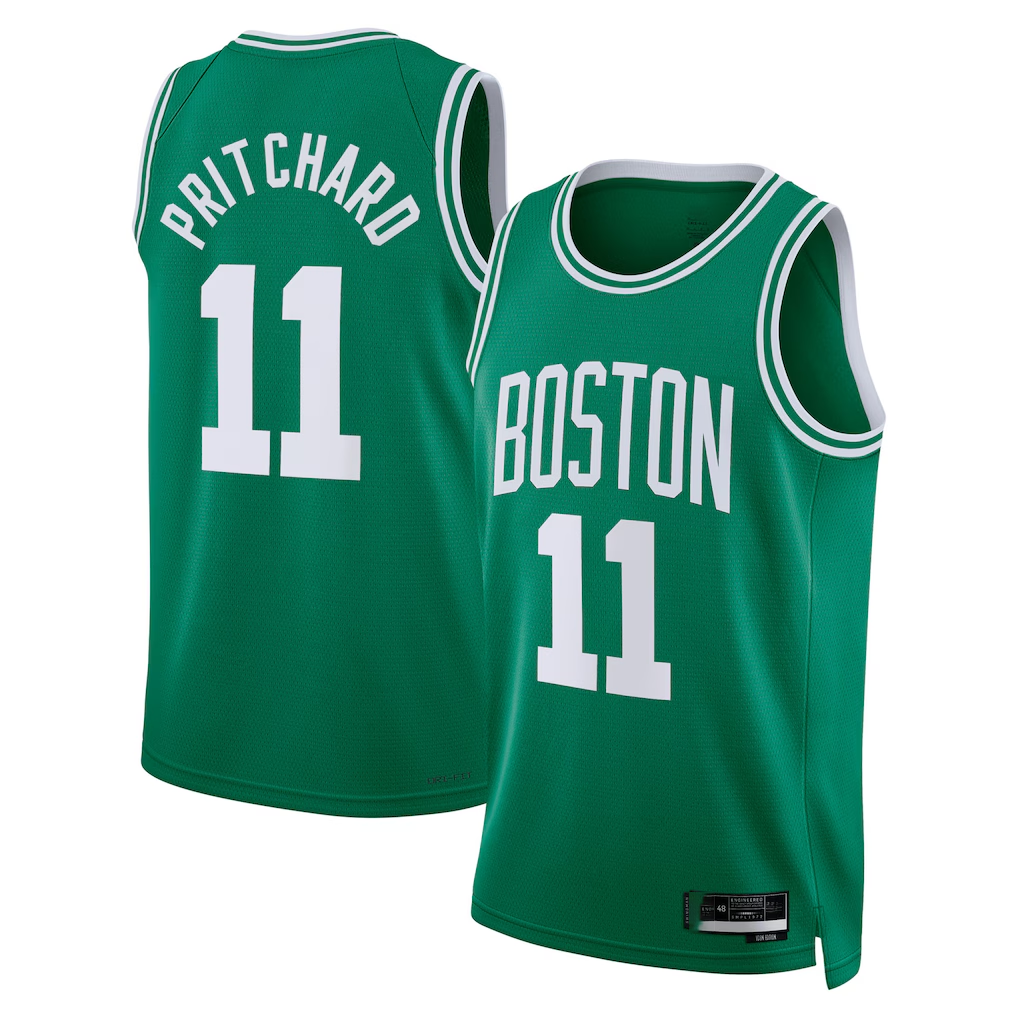 Kooe B.Celtics #11 Payton Pritchard Kelly Green Swingman Jerseys - Icon Edition