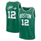 Kooe B.Celtics #12 Chris Cenac Jr. Green 2026 Draft First Round Pick Fast Break Jerseys - Icon Edition