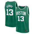 Kooe B.Celtics #13 Paul George  Kelly Green Fast Break Replica Jerseys - Icon Edition