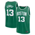 Kooe B.Celtics #13 Paul George  Kelly Green Fast Break Replica Jerseys - Icon Edition