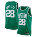 Kooe B.Celtics #28 Hugo Gonz¨¢lez Kelly Green Swingman Jerseys - Icon Edition