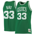 Kooe B.Celtics #33 Larry Bird Mitchell & Ness Kelly Green Hardwood Classics Swingman Jerseys