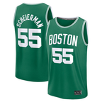 Kooe B.Celtics #55 Baylor Scheierman Kelly Green 2024 Draft Fast Break Player Jerseys - Icon Edition