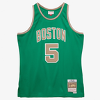 Kooe B.Celtics #5 Kevin Garnett Mitchell & Ness Kelly Green 2007-08 Hardwood Classics Swingman Jerseys