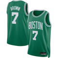 Kooe B.Celtics #7 Jaylen Brown Kelly Green Swingman Jerseys - Icon Edition