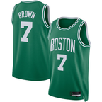 Kooe B.Celtics #7 Jaylen Brown Kelly Green Swingman Jerseys - Icon Edition