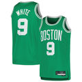 Kooe B.Celtics #9 Derrick White Kelly Green Swingman Jerseys - Icon Edition