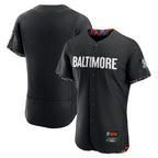 Kooe B.Orioles Black City Connect Limited Elite Home Blank Player Stitched Jerseys