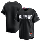 Kooe B.Orioles Black City Connect Limited Home Game Blank Player Stitched Jerseys