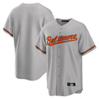 Kooe B.Orioles Gray Home Game Blank Player Stitched Jerseys