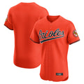 Kooe B.Orioles Orange Limited Elite Home Game Blank Player Stitched Jerseys