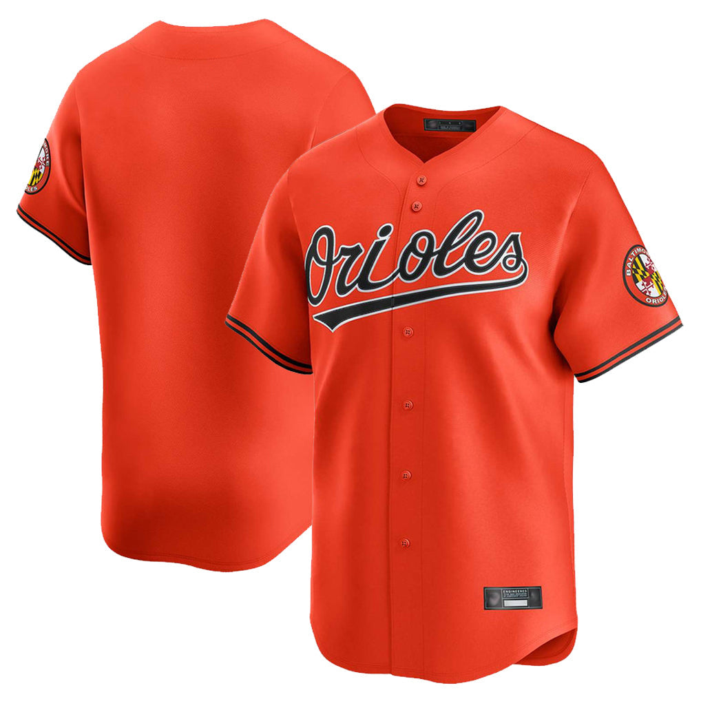 Kooe B.Orioles Orange Limited Home Game Blank Player Stitched Jerseys