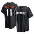 Kooe B.Orioles #11 Jordan Westburg Player Black City Connect Home Game Stitched Jerseys
