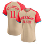 Kooe B.Orioles #11 Jordan Westburg Player Cream American League All-Star Limited Elite Home Game Stitched Jerseys