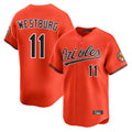 Kooe B.Orioles #11 Jordan Westburg Player Orange Limited Home Game Stitched Jerseys