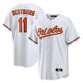 Kooe B.Orioles #11 Jordan Westburg Player White Home Game Stitched Jerseys