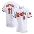 Kooe B.Orioles #11 Jordan Westburg Player White Limited Elite Home Game Stitched Jerseys