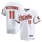 Kooe B.Orioles #11 Jordan Westburg Player White Limited Home Game Stitched Jerseys