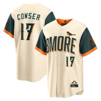 Kooe B.Orioles #17 Colton Cowser Player Cream 2026 City Connect Home Game Stitched Jerseys