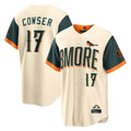 Kooe B.Orioles #17 Colton Cowser Player Cream 2026 City Connect Limited Elite Home Game Stitched Jerseys