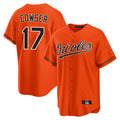 Kooe B.Orioles #17 Colton Cowser Player Orange Home Game Stitched Jerseys