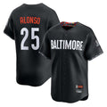 Kooe B.Orioles #25 Pete Alonso Player Black City Connect Limited Home Game Stitched Jerseys