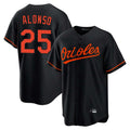 Kooe B.Orioles #25 Pete Alonso Player Black Home Game Stitched Jerseys