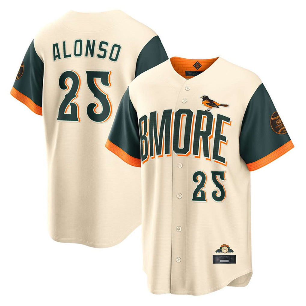 Kooe B.Orioles #25 Pete Alonso Player Cream 2026 City Connect Home Game Stitched Jerseys