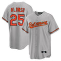 Kooe B.Orioles #25 Pete Alonso Player Gray Home Game Stitched Jerseys