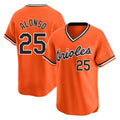 Kooe B.Orioles #25 Pete Alonso Player Orange T-shirt Limited Home Game Stitched Jerseys