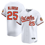 Kooe B.Orioles #25 Pete Alonso Player White Limited Home Game Stitched Jerseys