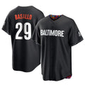 Kooe B.Orioles #29 Samuel Basallo Player Black City Connect Home Game Stitched Jerseys