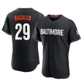 Kooe B.Orioles #29 Samuel Basallo Player Black City Connect Limited Elite Home Game Stitched Jerseys