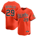 Kooe B.Orioles #29 Samuel Basallo Player Orange Limited Home Game Stitched Jerseys