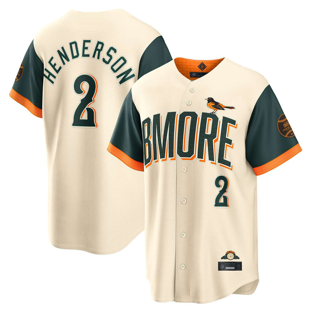 Kooe B.Orioles #2 Gunnar Henderson Player Cream 2026 City Connect Home Game Stitched Jerseys