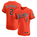 Kooe B.Orioles #2 Gunnar Henderson Player Orange Limited Elite Home Game Stitched Jerseys
