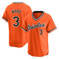 Kooe B.Orioles #3 Taylor Ward Player Orange T-shirt Limited Home Game Stitched Jerseys