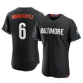 Kooe B.Orioles #6 Ryan Mountcastle Player Black City Connect Limited Elite Home Game Stitched Jerseys