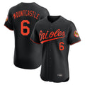 Kooe B.Orioles #6 Ryan Mountcastle Player Black Limited Elite Home Game Stitched Jerseys